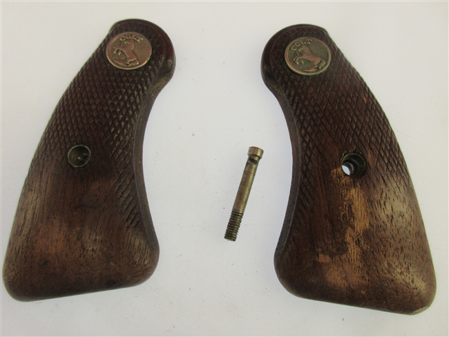 Colt Detective Special Grip Set, Wood