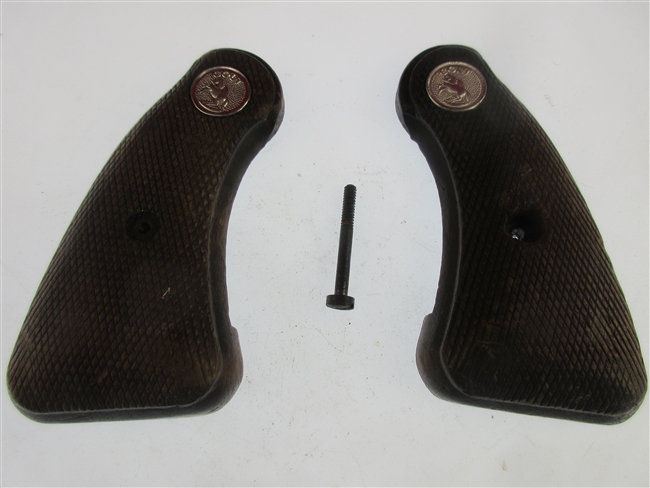 Colt Cobra .38 Grip Set, Wood