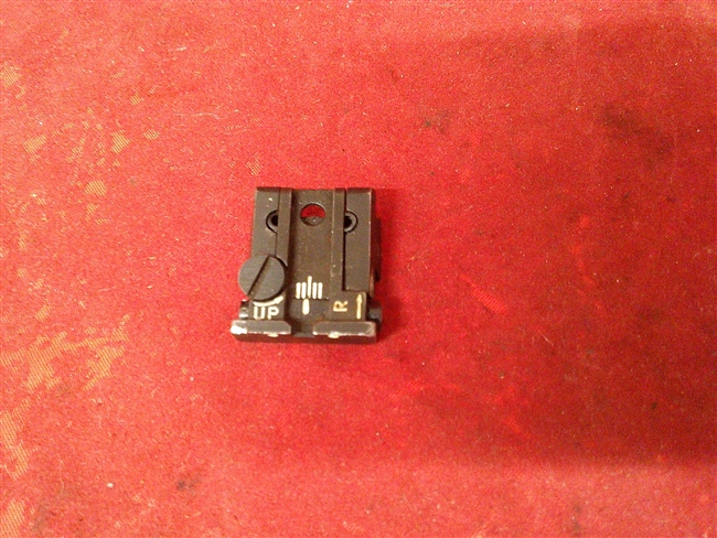 CZ100 Rear Sight, Adjustable