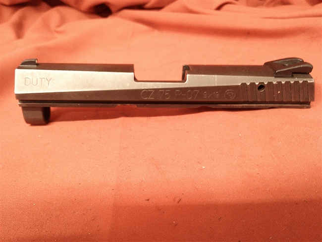 CZ P07 Slide, Stripped