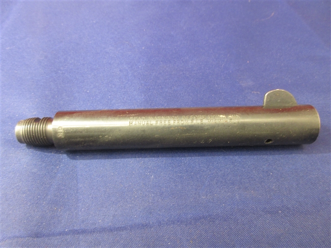 FIE E15 Barrel, 4 3/4" .22LR
â€‹Threaded And Pinned