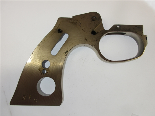 High Standard R-106 Sentinel Deluxe Grip Frame, Nickel