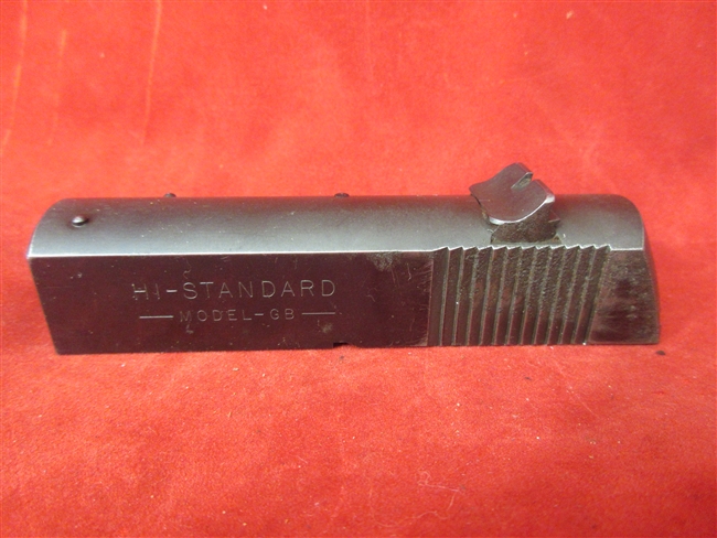 High Standard GB Slide Assembly
â€‹Includes Firing Pin, Extractor & Rear Sight