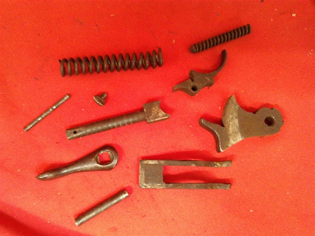 Bay State Single Barrel 12 Gauge Parts Assortment
