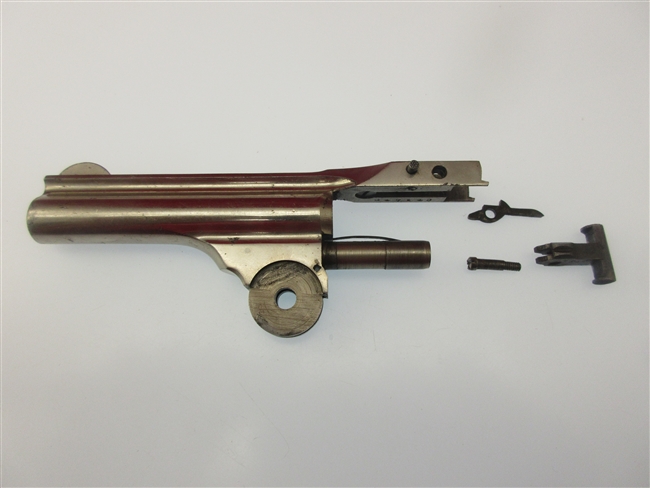 Harrington & Richardson .32 Top Break Barrel
.32 Cal, 6 Shot, 
 Believed To Be 2nd Model, 3rd Variation
Patent Dates May 14 & Aug 6, 89 April 2, '95 April 7, 1896
 From Top Break Believed To Be 2nd Model, 3rd Variation