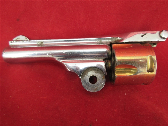 Unmarked Top Break Revolver Barrel & Cylinder, .32