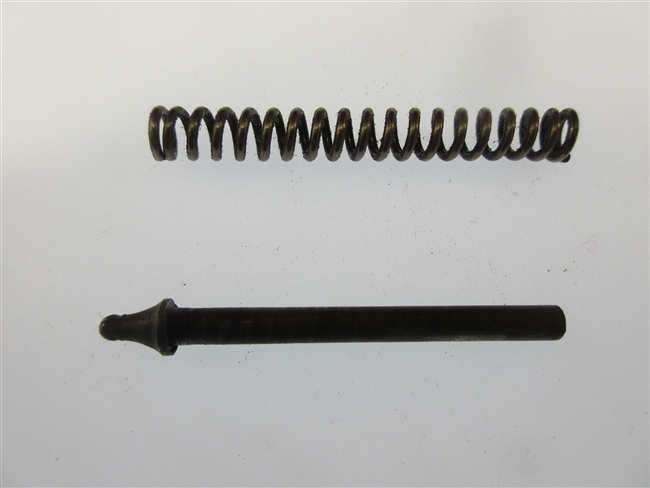 Iver Johnson Model 50 Mainspring & Plunger
â€‹Models 50, 55A, 55SA, 56A, 57A