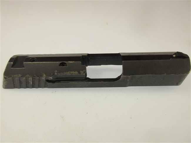 Keltec P-11 Slide Assembly, Complete
â€‹Includes Firing Pin Assembly, Extractor & Front Sight