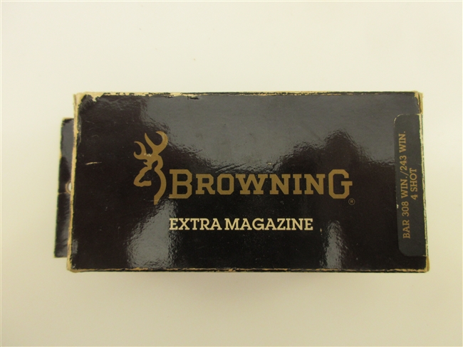 Browning BAR MKI 308 / 243 4 Rd Magazine..NOS