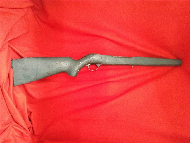 Western Field 815A Stock, Painted Green