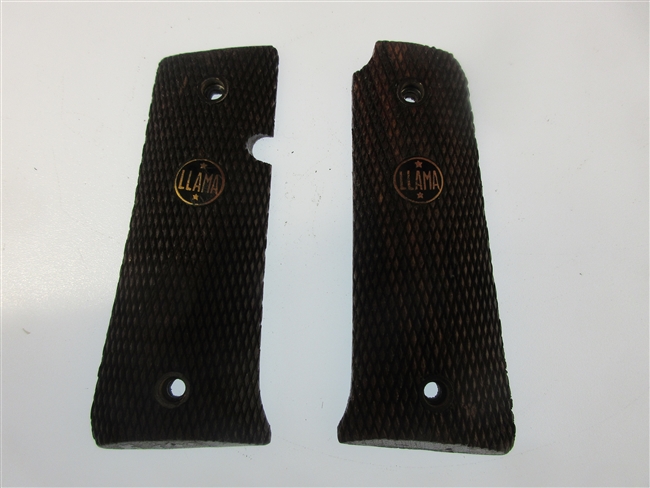 Llama Especial .22 Grip Set, Wood