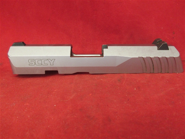 SCCY CPX-2 Slide Assembly, 9MM
â€‹Includes Firing Pin, Sights, Extractor