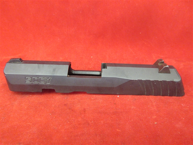 SCCY CPX-2 Slide Assembly, 9MM
â€‹Includes Firing Pin, Sights, Extractor