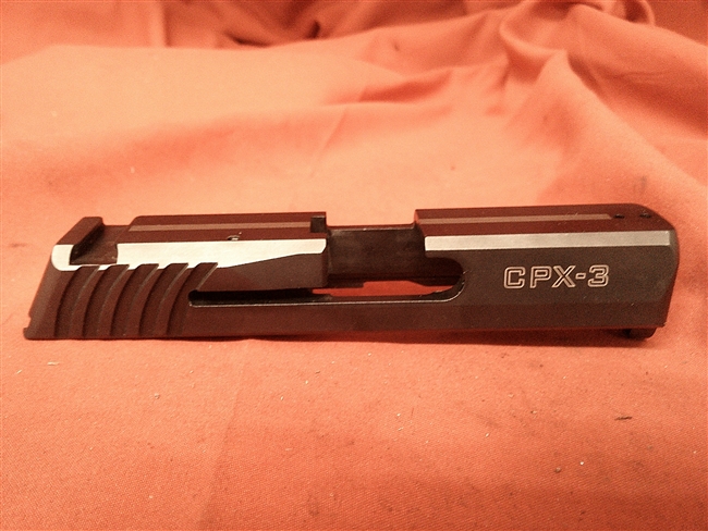 SCCY CPX-3 Slide, Stripped .380