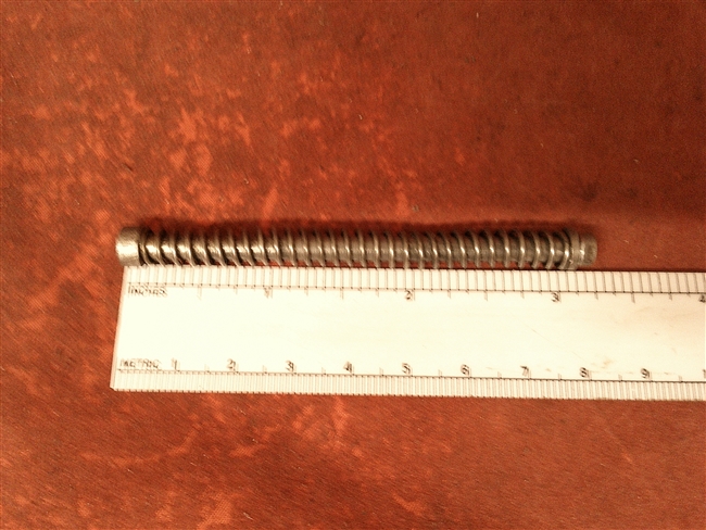 Spanish Military .32 Semi Auto Recoil Spring