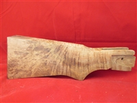 Stock Blank, Miscut Walnut
â€‹Wipe With Mineral Spirits To Show Grain
â€‹Enough Wood For Remington 870, Mossberg 500 Buttstocks