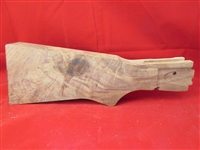 Stock Blank, Miscut Walnut
â€‹Wipe With Mineral Spirits To Show Grain
â€‹Enough Wood For Remington 870, Mossberg 500 Buttstocks