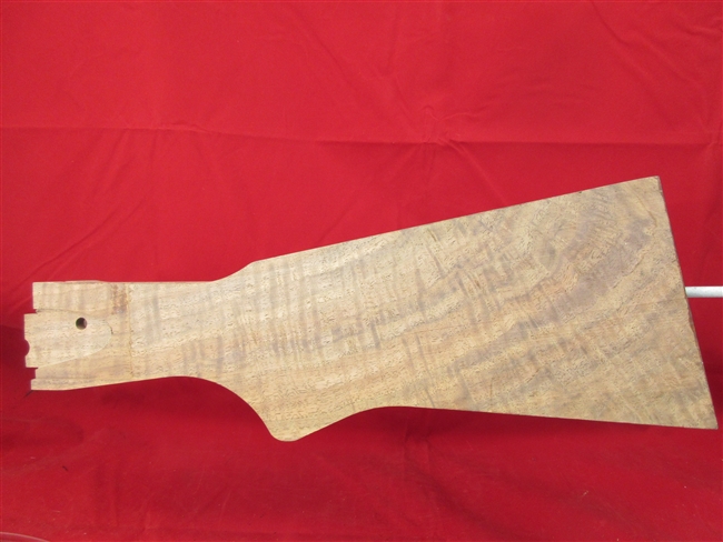 Stock Blank, Miscut Walnut
â€‹Wipe With Mineral Spirits To Show Grain
â€‹Enough Wood For Remington 870, Mossberg 500 Buttstocks
