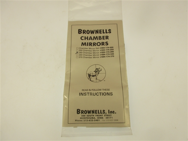 Brownell's Chamber Mirror # 280
â€‹Part # 084-174-340