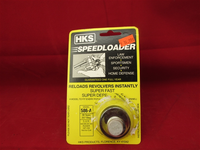 HKS Speed Loader
â€‹.38/.357 S& 576 / Ruger GP 100