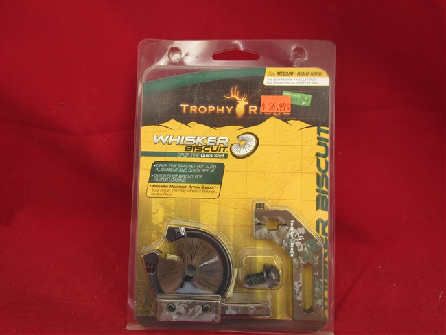 Trophy Ridge Whisker Biscuit
â€‹Medium Right Hand, # ADTC0R30