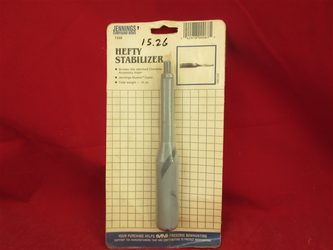 Jennings Bow 15 Ounce Stabilizer # 7332
â€‹New Old Stock