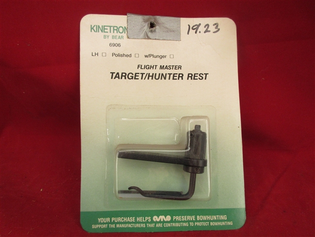 Kinetronic Flight Master Shoot Through Roller Rest
New Old Stock