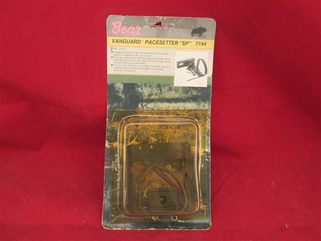 Bear Archery Pacesetter SP Overdraw
â€‹# 7744