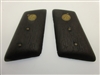 Ortgies Pocket Semi Auto .25 Smooth Walnut Grip Panels W/ Medallions