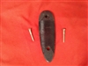 Ranger Double Buttplate, Black Plastic