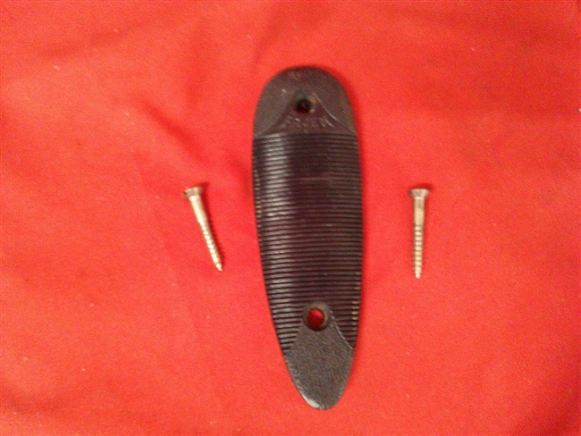 Ranger Double Buttplate, Black Plastic