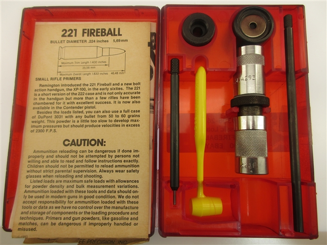 Lee Classic Loader .221 Fireball
â€‹# 90289