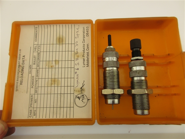 Lyman AA Reloading Dies, .32 Remington