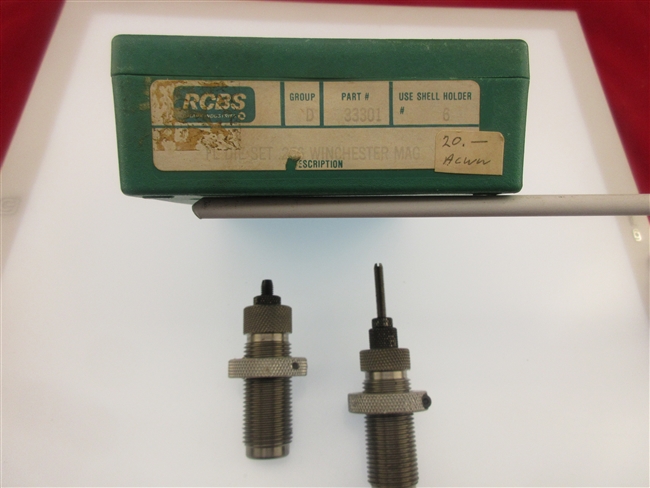 RCBS Reloading Dies, .256 Winchester
â€‹Part # 33301