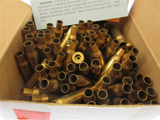 New Old Stock Remington .222 Brass 100 Piece