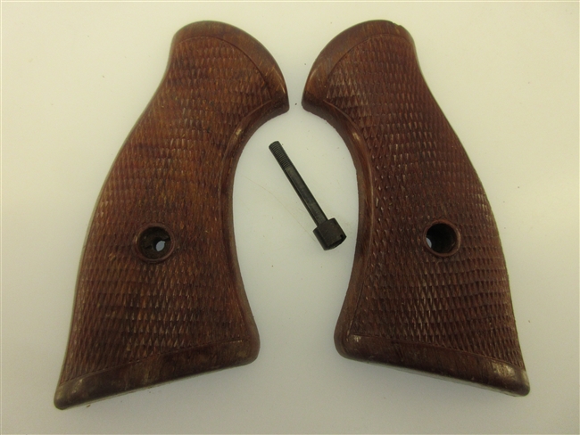 Arminius HW3 HW5T HW7T Brown Plastic two Piece Grips & Screws