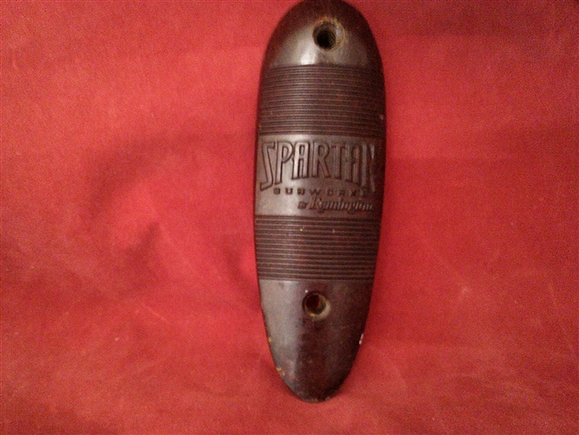 Remington SP100 Buttplate, OEM Bakelite