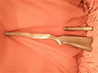 Ruger Mini 14 Walnut Stock Set