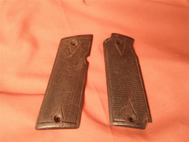 Star SA9 Grip Set, Checkered Wood