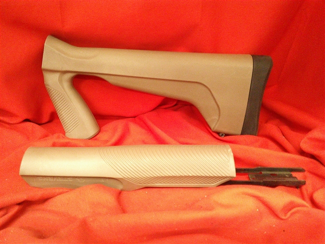Savage 320 Stock Set, Tan 12 Gauge