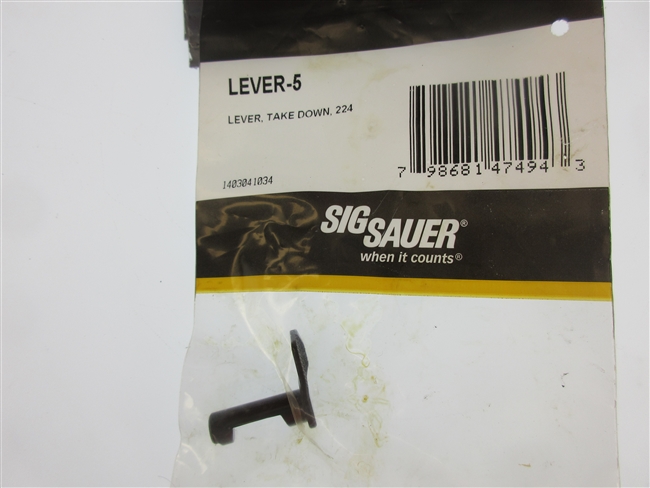 Sig 224 Takedown Lever