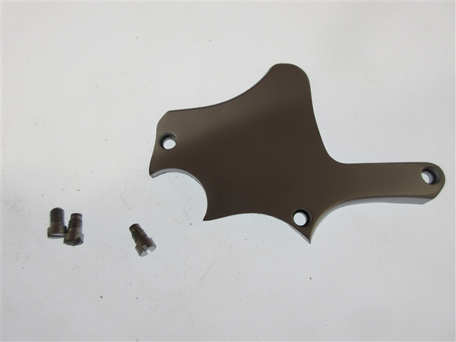 Smith & Wesson 36  Sideplate & Screws
â€‹Silver Cerakote Finish