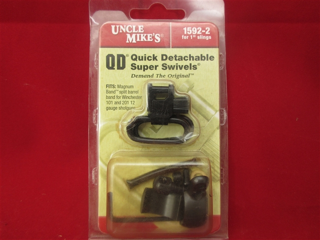 Uncle Mikes Super Swivels
â€‹New Old Stock # 1592-2
â€‹Winchester 101, 201, 12 Gauge