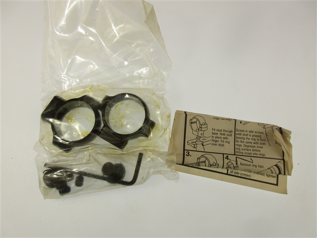 Tasco Std. Height 1" Scope Rings