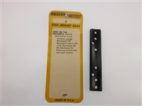 Weaver Side Mount Base #8
Remington Models Auto 11-48, 1100, Sportsman 48, 58, Winchester 50 High Standard (Shotguns)
â€‹Savage 20,110,340, Sears 51L