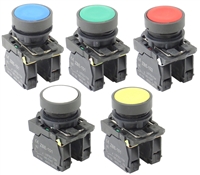 22mm Push Button Fits Schneider XB5-AA15, XB5-AA25, XB5-AA35, XB5-AA45, XB5-AA55