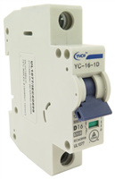 YC-16-1D YuCo CIRCUIT BREAKER 1P 16A 120/277V D CURVE  UL 1077 CSA C22.2