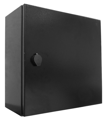 YuCo YC-16x16x8-UL-FE Black Enclosure