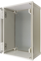 YC-300X200X180-GCH-UL Polycarbonate Enclosure Gray Cover with Hinge