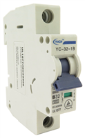 YC-32-1B YuCo CIRCUIT BREAKER 1P 32A 120/277V B CURVE  UL 1077 CSA C22.2